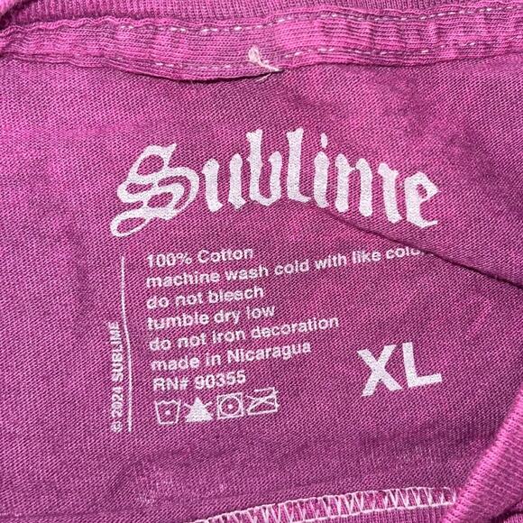 Sublime Graphic Logo 40oz Freedom Album Tee Shirt  Rock Grunge Punk 100% Size XL - Picture 3 of 3